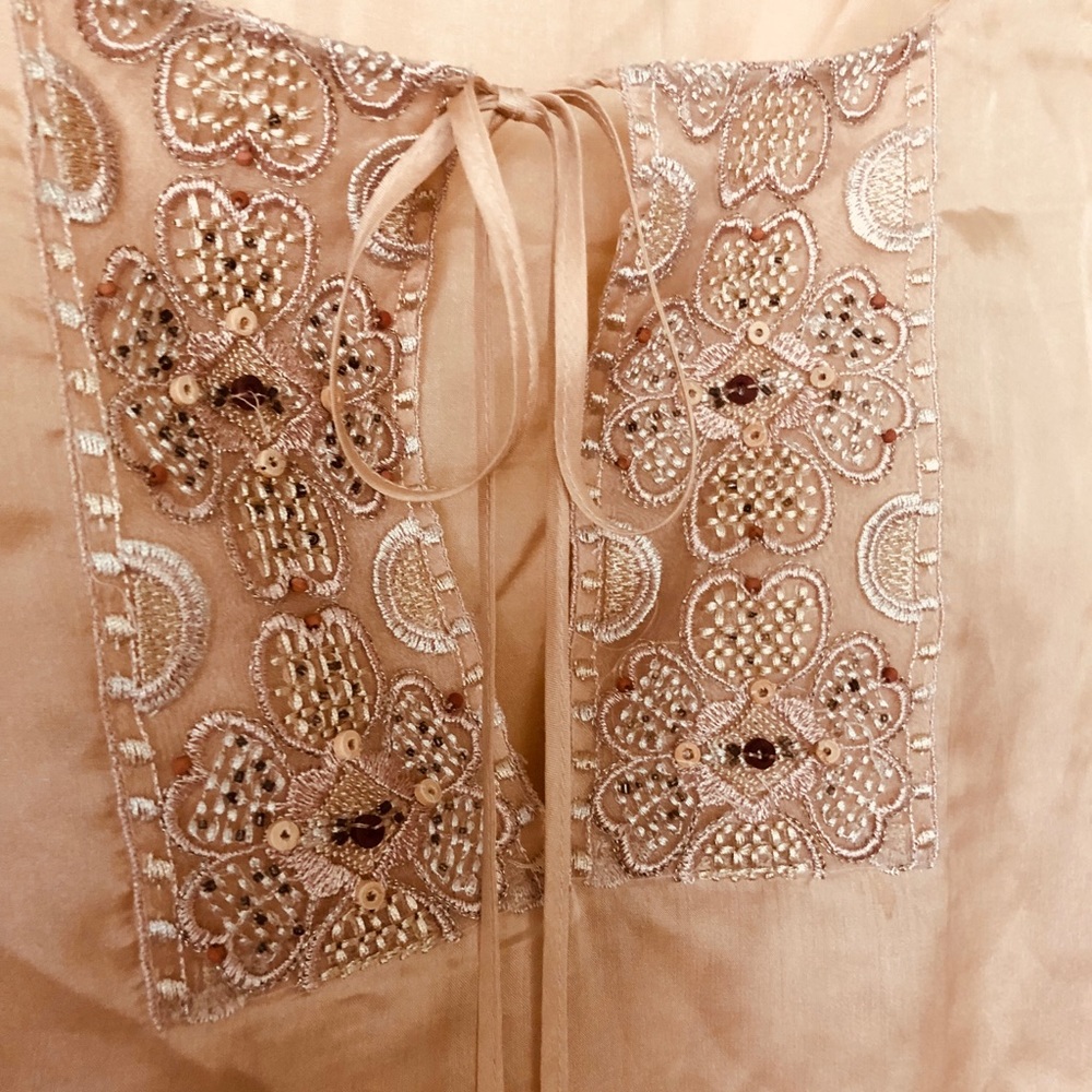 Lovely sheer silk blouse by Single